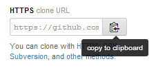 GitHub HTTPS Clone URL